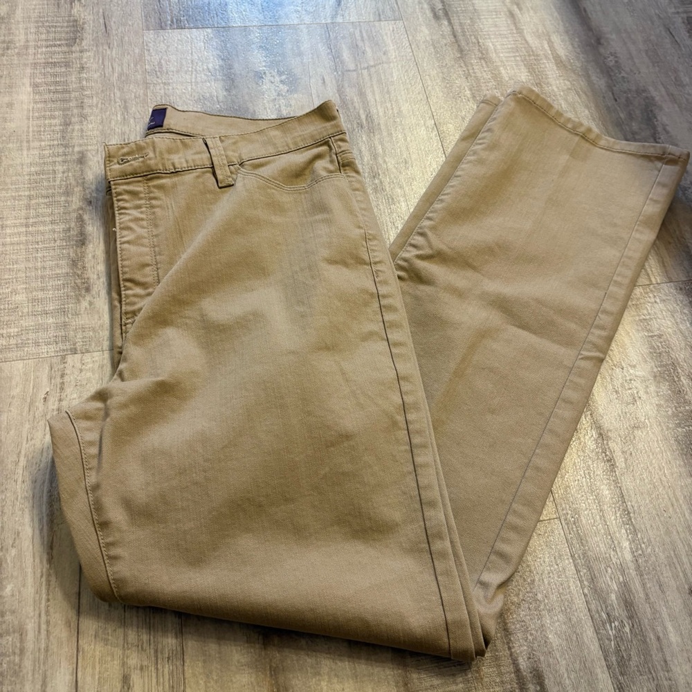 Not Your Daughter’s Jeans NYDJ Tan Khaki Jeans 14